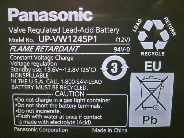 Panasonic batteri