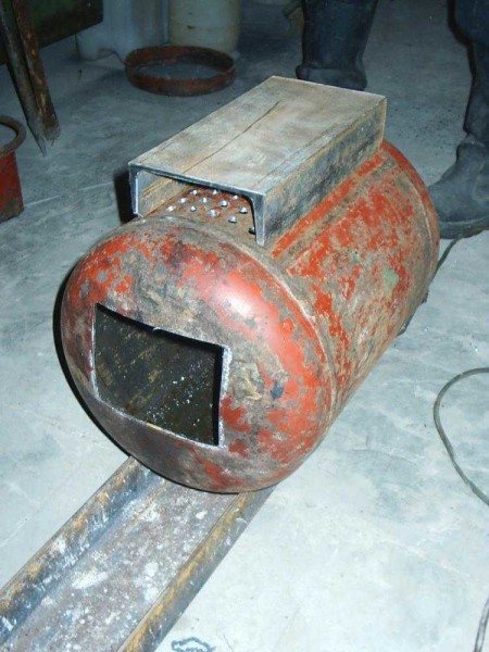 Sobe de sauna dintr-un cilindru, discuri de roti