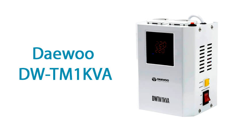 Daewoo DW-TM1KVA - koreansk stabilisator
