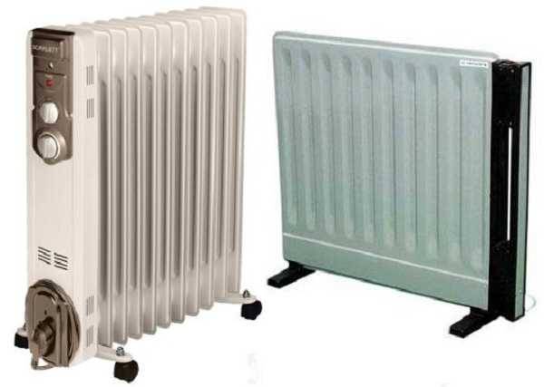 Elektriske radiatorer: de vigtigste typer, fordele og ulemper ved batterier