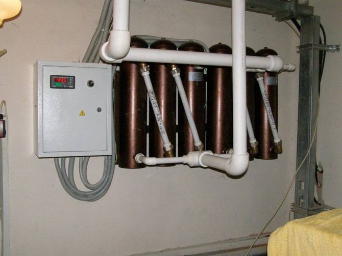 electric boiler para sa pagpainit ng isang pribadong bahay na 120 m2