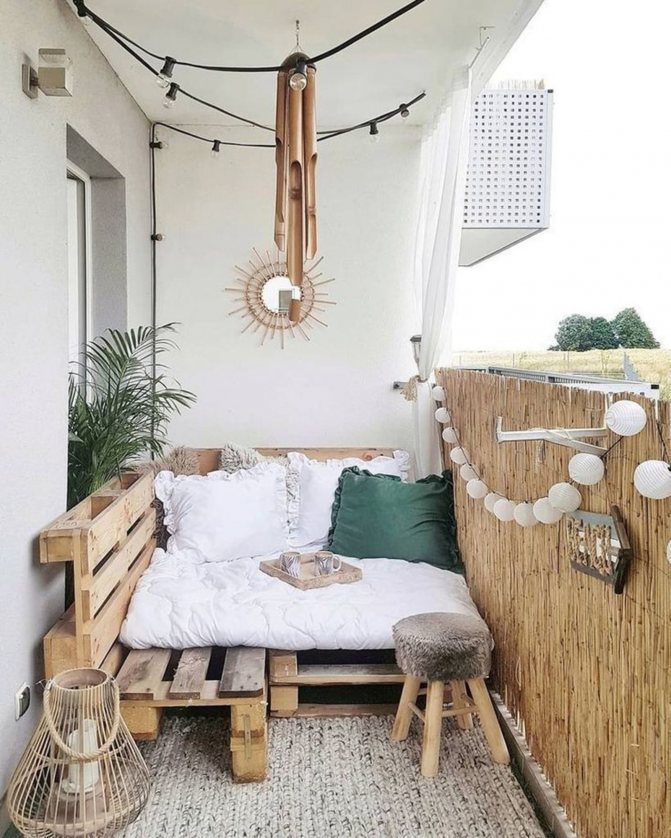 Foto numărul 18: Crearea unei zone de relaxare pe balcon: 10 idei de relaxare