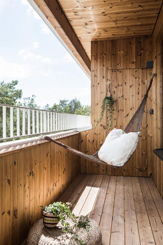 Foto numărul 6: Crearea unei zone de relaxare pe balcon: 10 idei pentru relaxare