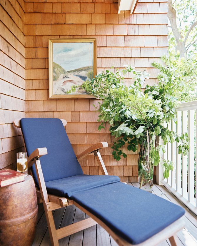 Foto numărul 7: Crearea unei zone de relaxare pe balcon: 10 idei pentru relaxare