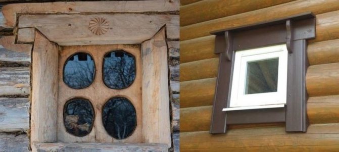 Foto: vinduesmaterialer og teknologier har ændret sig fuldstændigt gennem århundrederne. Men stadig små vinduer kan ofte findes i landhuse.