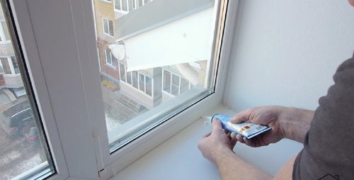 Etanșarea deschiderilor ferestrelor