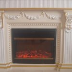 portal ng plaster fireplace