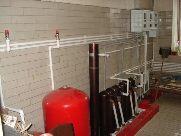 Ang inverter boiler ay maaaring matatagpuan sa utility room