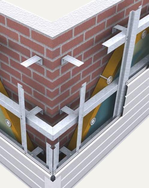 Hvordan man laver en underkonstruktion af en ventileret facade