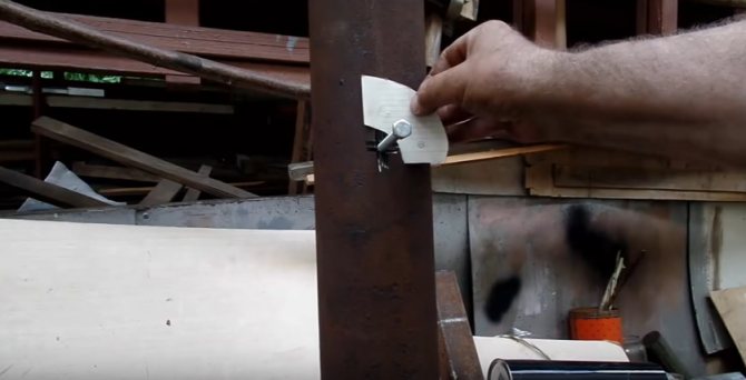 Hvordan installeres en skorstensspjæld?