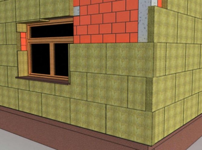 Hvordan man isolerer et hus i en halv mursten med mineraluld og ekspanderet polystyren?, Instruktioner, råd fra murere