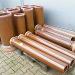Ceramic pipes para sa sewerage