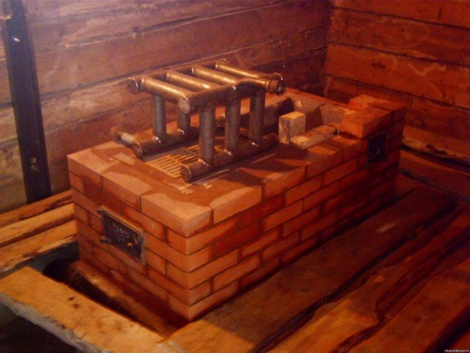 oven ng brick na may water circuit