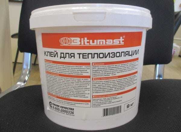 Thermal insulation adhesive Bitumast