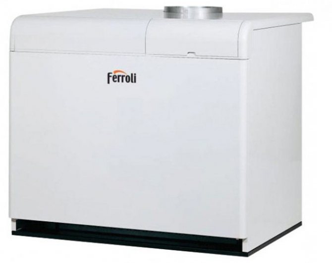 double-circuit gas boiler ferroli