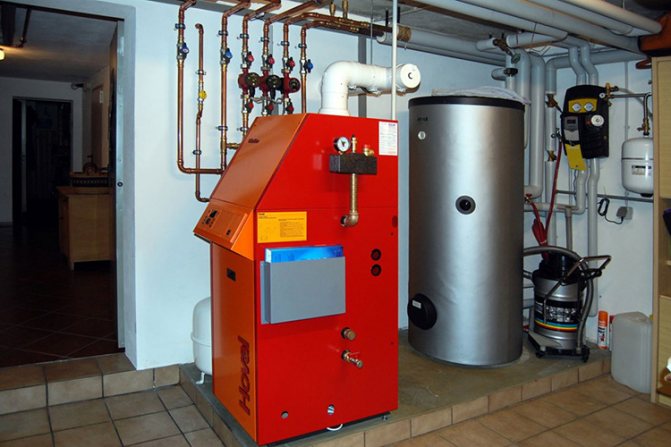 oil fired boiler
