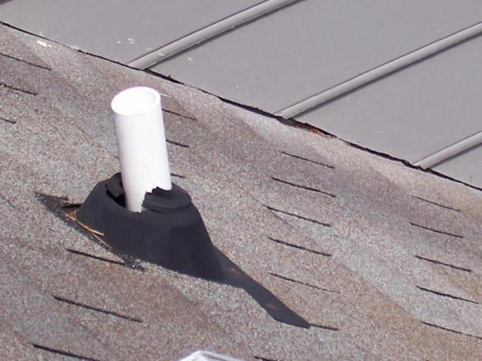 instalarea pătrunderii acoperișului
