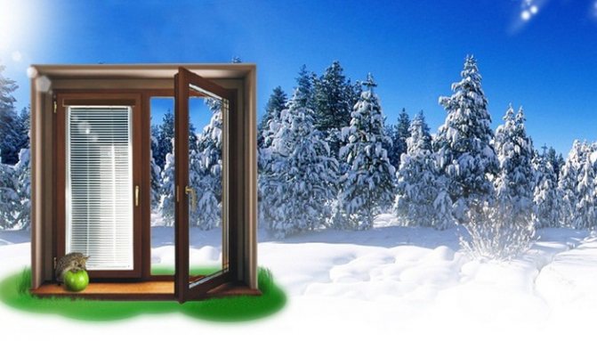Installation af vinduer om vinteren. Fordele og ulemper