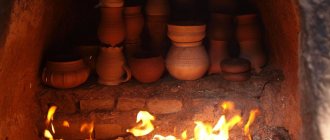 Fyring af keramiske produkter i en ovn