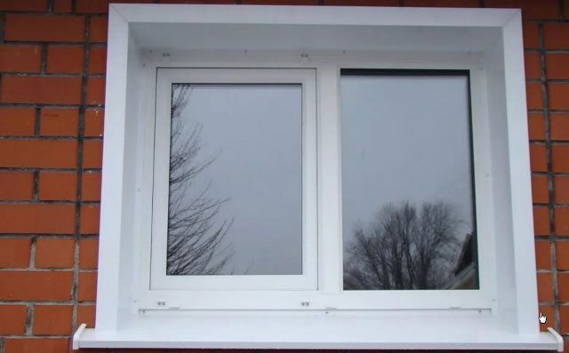 gør-det-selv efterbehandling af vindueshældninger udvendigt med metal