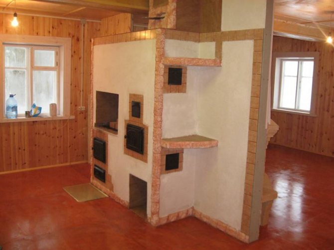 Opvarmnings- og madlavningsovne lavet af murstenprojekter