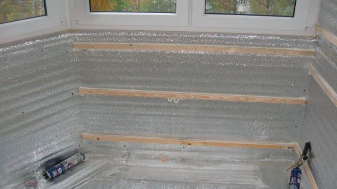 Vapor barrier kapag insulated isang balkonahe