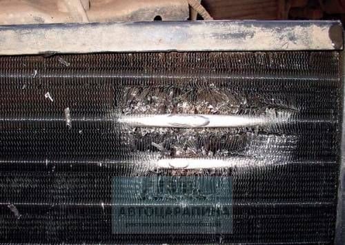 konsekvenser af forkert rengøring af radiatoren