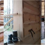 Åbninger i et tømmerhus: hvornår man skal skære vindues- og døråbninger ud