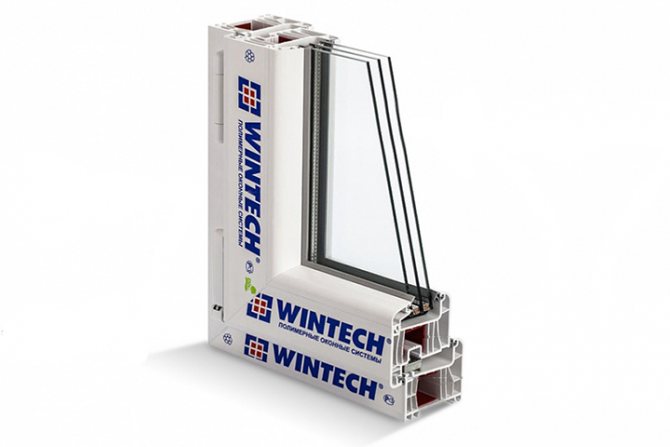 Ang profile ng PVC na Wintech Poletech W80
