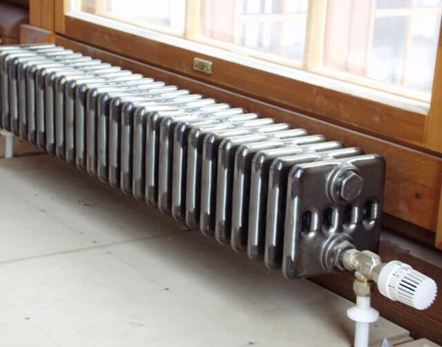 radiator para sa mga malalawak na bintana