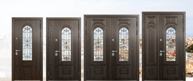 Dimensiunile ușilor metalice de intrare