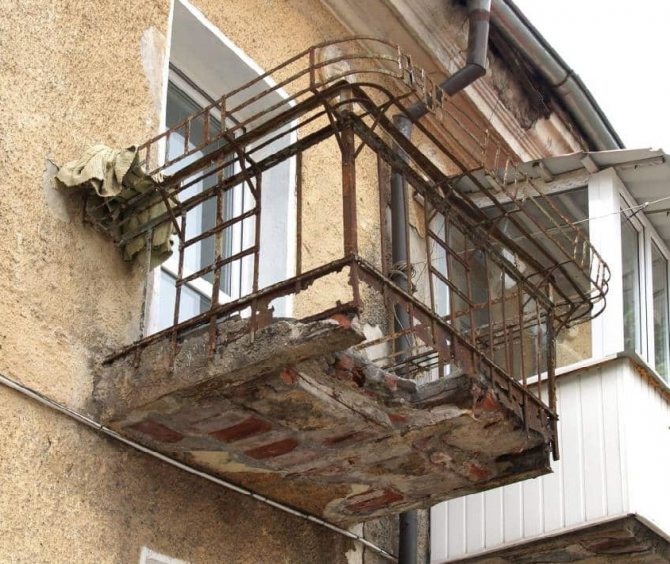 Repararea balconului