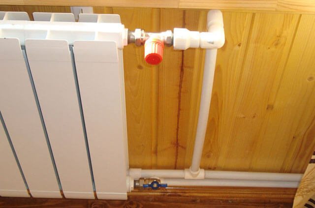 schema de instalare a încălzirii din țevile din polipropilenă