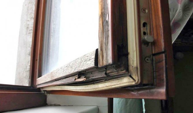 Gamle trævinduer i huset: skift eller kan repareres?