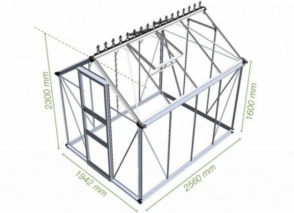 DIY drivhus lavet af plastvinduer: hvordan man laver, foto