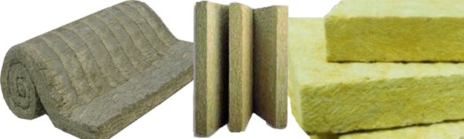 Materyal na pagkakabukod ng thermal batay sa mga mineral wool board at banig.