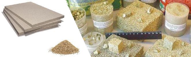 Termisk isoleringsmateriale Vermiculite