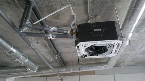 Pag-install ng mga fan coil unit