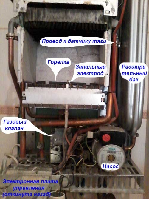 Ferroli wall-mount boiler aparato