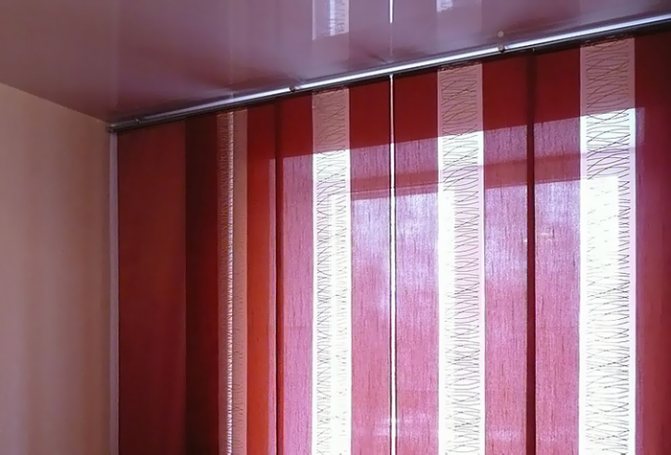DIY japanske gardiner: syning af mesterklasse
